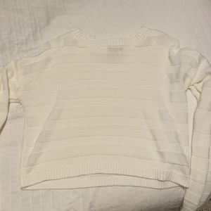 White sweater! Very light material!